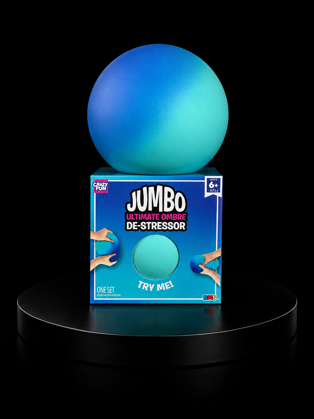 Jumbo Ultimate Ombré De-Stressor- Blue